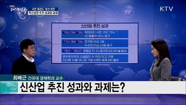 국민 체감도 개선 위한 혁신성장 추진 성과와 과제 [경제&이슈]