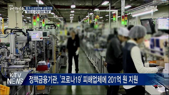 '코로나19' 피해업체에 300억 원 금융지원