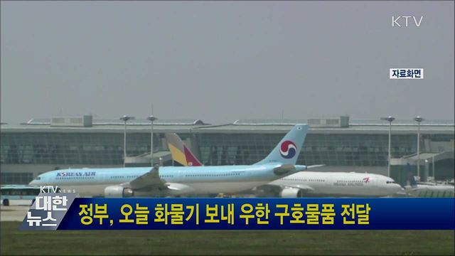 정부, 오늘 화물기 보내 우한 구호물품 전달
