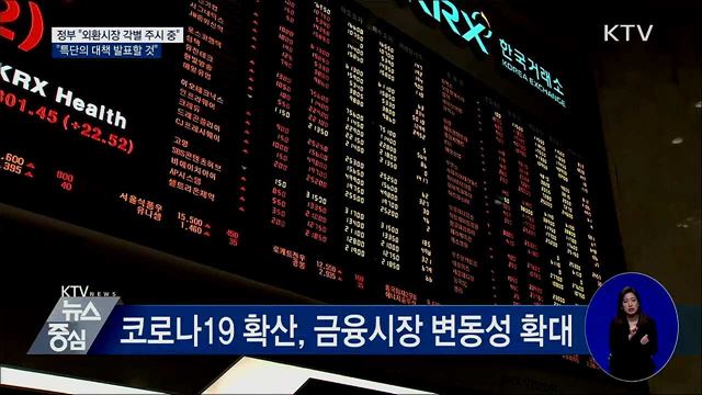 기재차관 "환율 과도하게 쏠리면 필요 조치"