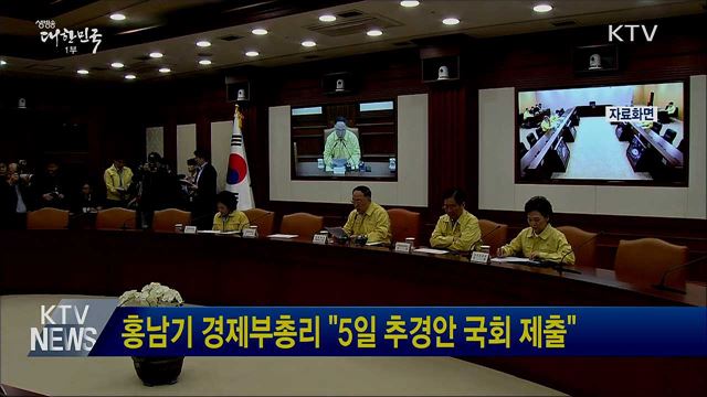 홍남기 경제부총리 "5일 추경안 국회 제출"