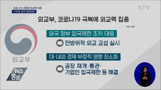"코로나19 극복 외교력 집중···시진핑 방한 예정대로"