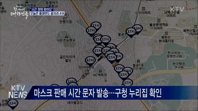 "시간 정해 팔아요"···출생연도 끝자리 4·9 차례