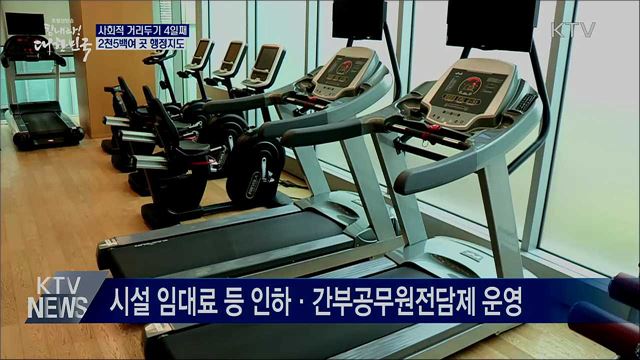 '사회적 거리두기' 위반 2천5백여 곳 행정지도