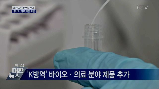 '브랜드K' 확산···"K방역 제품 추가"