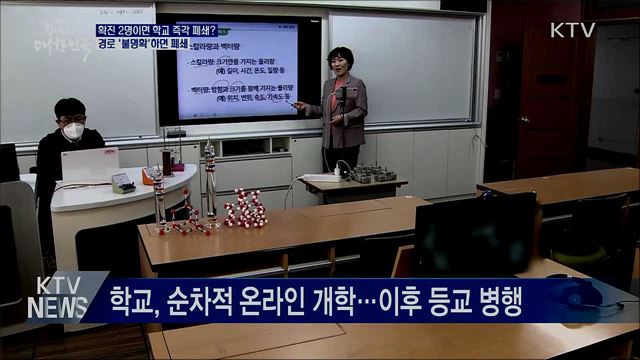 2명 확진되면 학교 즉시 폐쇄?···사실은?