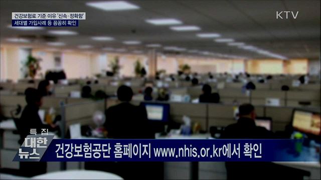 건강보험료 '신속함'···세대별 사례 확인 필수