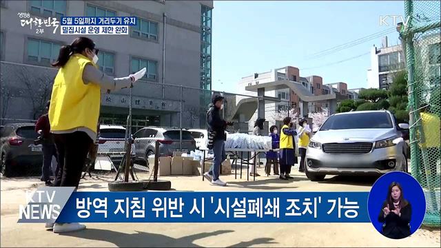 완화된 사회적 거리두기 시작···달라지는 점은?