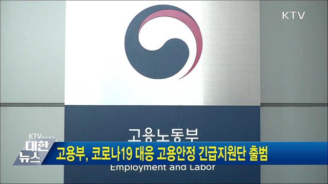 고용부, 코로나19 대응 고용안정 긴급지원단 출범
