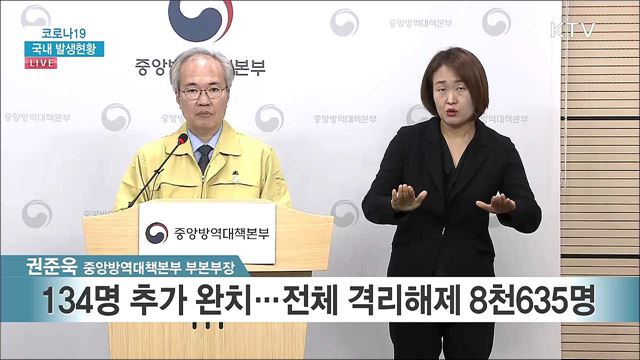 코로나19 국내 발생현황 (20. 04. 25. 14시)