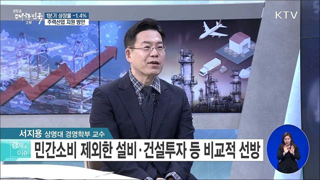 1분기 성장률 -1.4%, 주력산업 지원 방안 [경제&이슈]