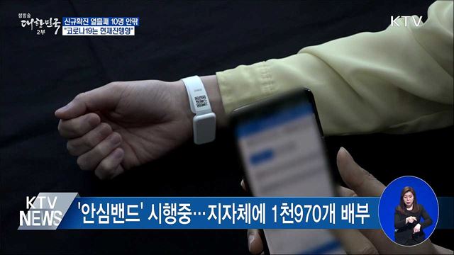 열흘째 10명 안팎···"코로나19는 현재진행형"