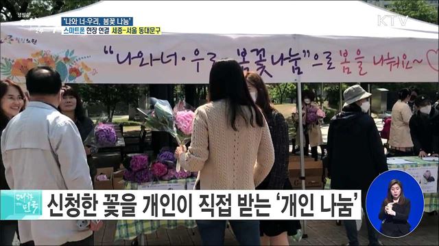 코로나19 화훼농가 돕기, ‘나와 너·우리, 봄꽃 나눔’
