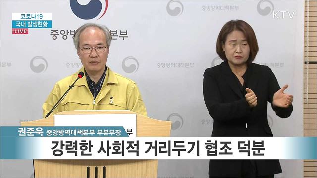 코로나19 국내 발생현황 브리핑 (20. 04. 30. 14시)