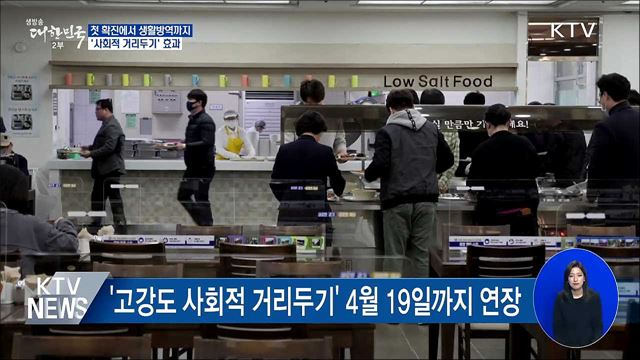 첫 확진에서 생활방역까지···'사회적 거리두기' 효과