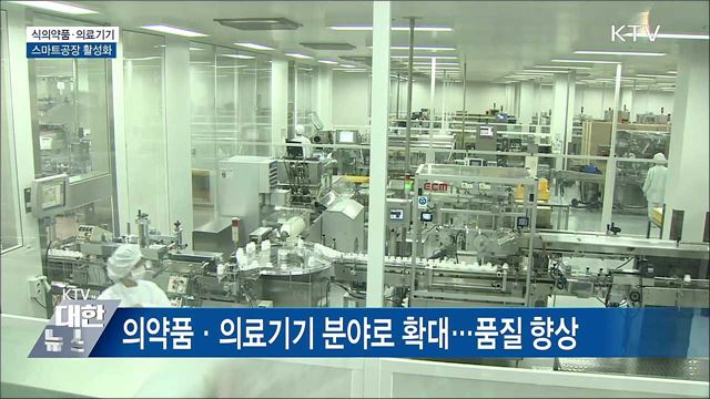 식의약품·의료기기 분야 스마트공장 활성화
