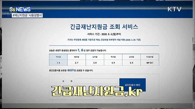 헷갈리는 '긴급재난지원금' 어디서 쓸 수 있나 [S&News]