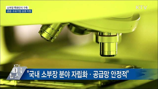"소부장 특화단지 지정할 것"···스타트업 100개 육성