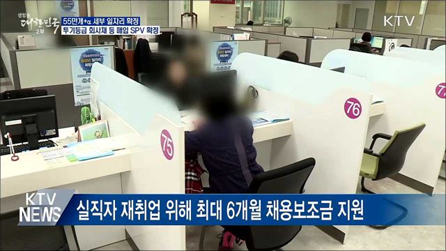 "55만개+α 일자리 재원 3차 추경 직후 바로 집행"