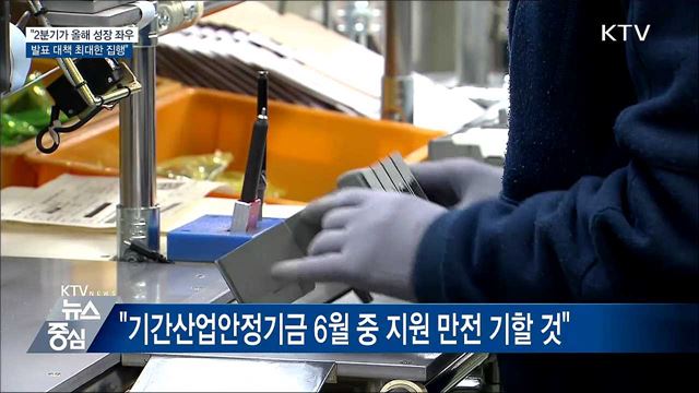 "2분기, 올해 성장 좌우···대책 최대 집행"