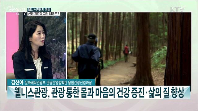 웰니스관광지 육성 선정 기준과 지원 내용은?