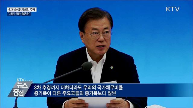 6차 비상경제회의···"재정 역량 총동원"