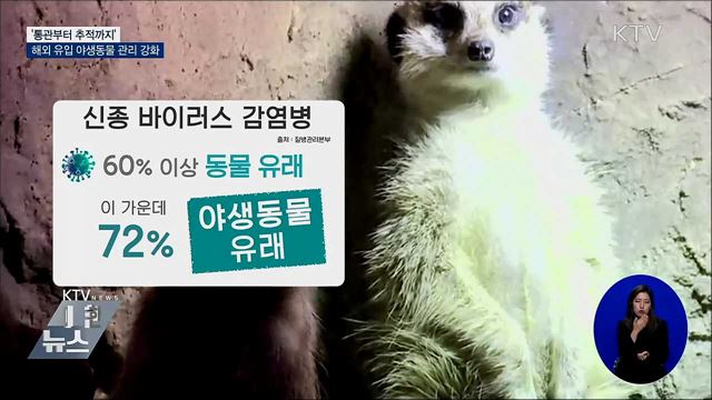 통관부터 추적까지···해외 유입 야생동물 관리 강화