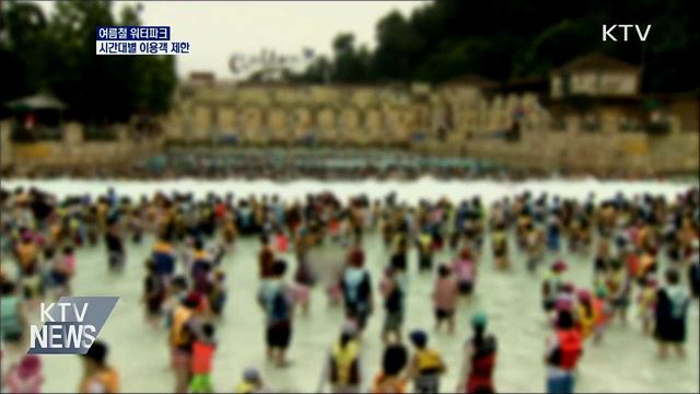 여름철 워터파크 시간대별 이용객 제한