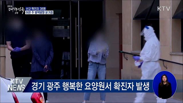 신규확진 38명···방역강화 불구 이동량 변화 없어