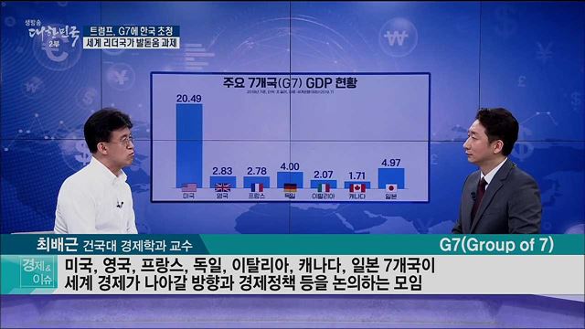 트럼프, G7에 한국 초청···세계 리더국가 발돋움 과제 [경제&이슈]