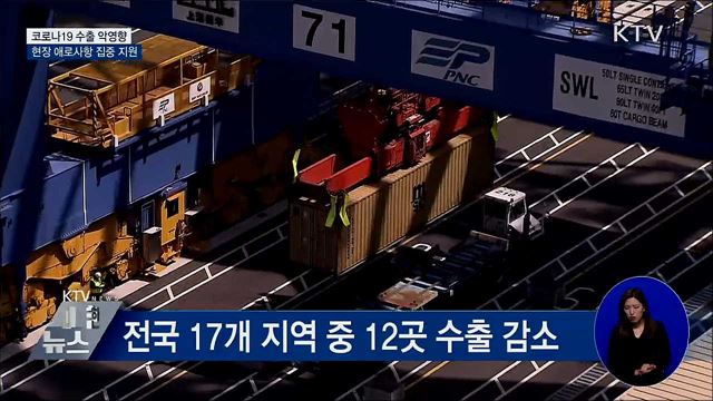 꽉 막힌 수출시장···"현장 맞춤형 대응으로 푼다"