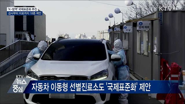 검사부터 치료까지···'K-방역' 국제표준화 로드맵 발표