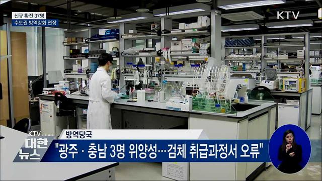 신규 확진 37명···오늘부터 수도권 방역강화 연장