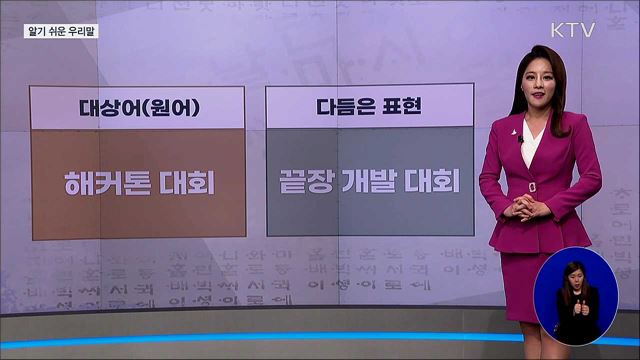 해커톤 대회 (hackathon 대회) [알기 쉬운 우리말]