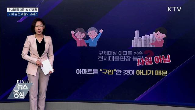 6.17 대책 '전세대출 제한' 이미 받은 대출은? [사실은 이렇습니다]