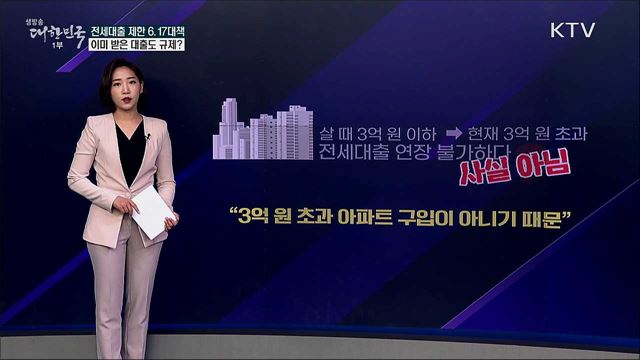 6.17 대책 '전세대출 제한' 이미 받은 대출은? [사실은 이렇습니다]