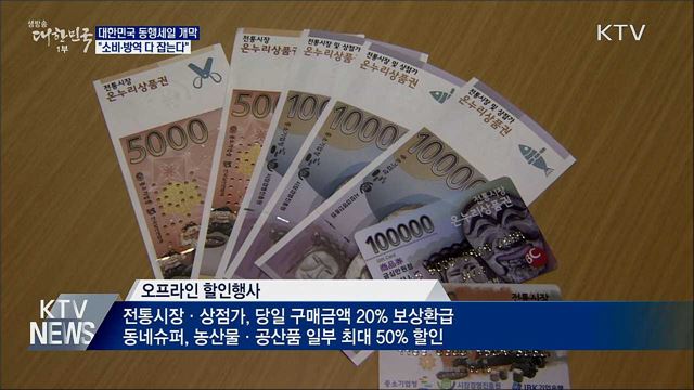 대한민국 동행세일 개막···"소비·방역 다 잡는다"