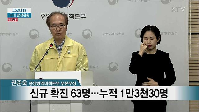 코로나19 국내 발생현황 브리핑 (20. 07. 04. 14시)