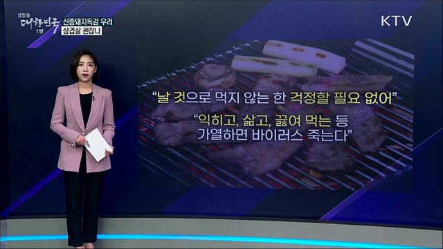 중국발 신종돼지독감 우려 삼겹살 먹어도 괜찮나 [사실은 이렇습니다]