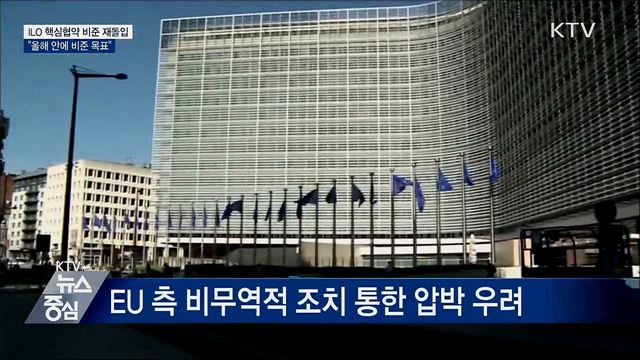 ILO 핵심협약 비준 재돌입···"올해 안에 비준 목표"