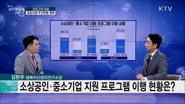 코로나19 대응 금융지원 추진현황·계획 [경제&이슈]