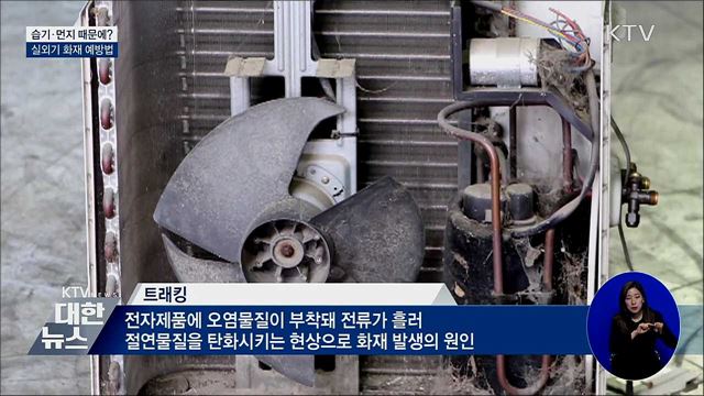 습기·먼지 때문에?···실외기 화재 이렇게 예방하세요!