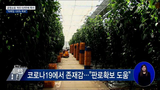 "100% 직매입 목표" 공영쇼핑 개국 5년 만에 흑자