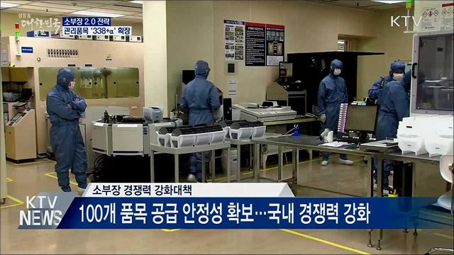 소부장 2.0 전략···관리품목 '338개+α' 확장