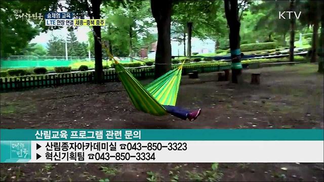 코로나19 극복 산림교육 치유, 숲체험 교육