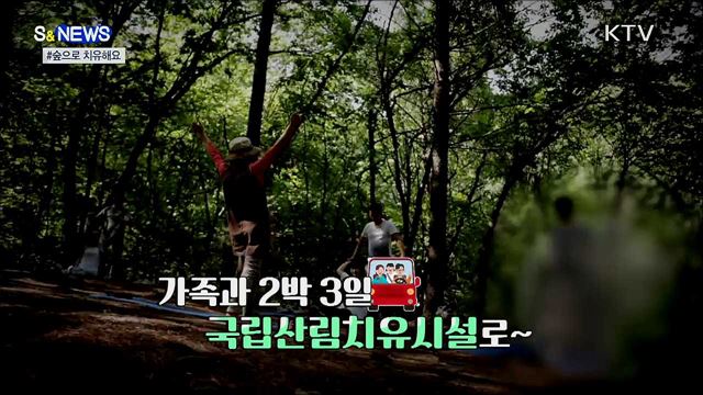 코로나 블루···숲으로 치유해요 [S&News]