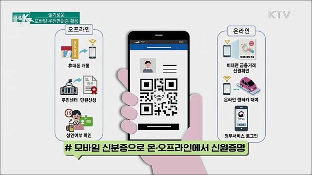 슬기로운 모바일 운전면허증 활용 [클릭K]