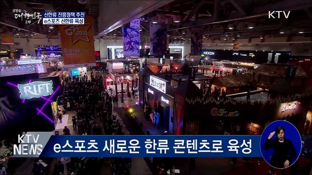 신한류 진흥정책 추진···"e스포츠 신한류 육성"
