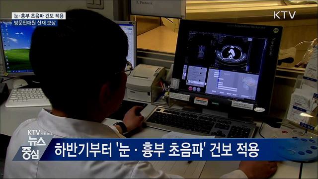 눈·흉부 초음파 건보 적용···방문판매원 산재 보상