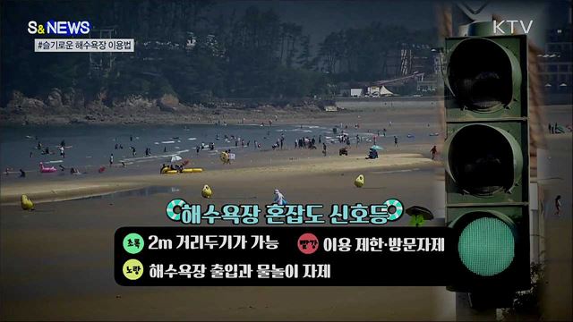 '혼잡도 신호등' '사전예약제'···슬기로운 해수욕장 이용법 [S&News]
